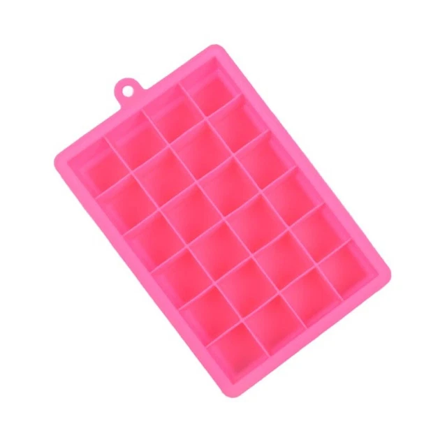 Stampo schienale gelatina 24 cavità silicone a forma quadrata fai da te caramelle cioccolato caramelle