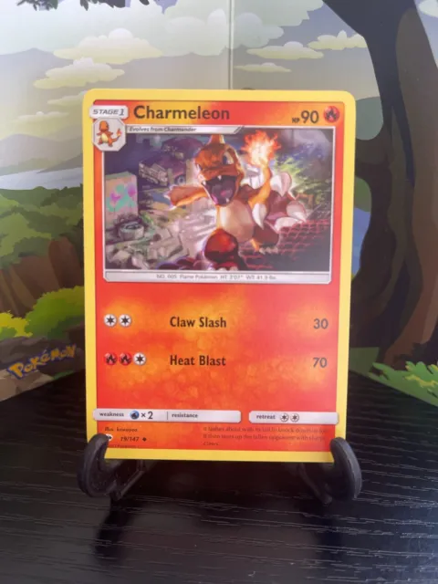 Charmeleon 19/147 - Burning Shadows - Uncommon - Pokemon Card TCG - LP