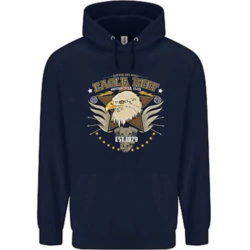Felpa con cappuccio Eagle Reef Moto Moto Biker Bambini Bambini 2