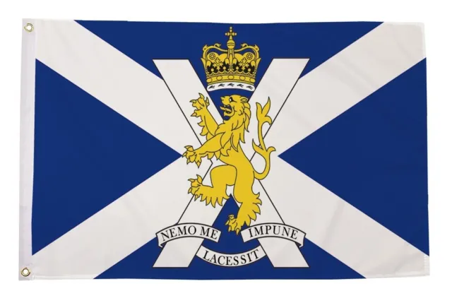 Cortina ataúd bandera militar del Regimiento Real de Escocia con envío rápido