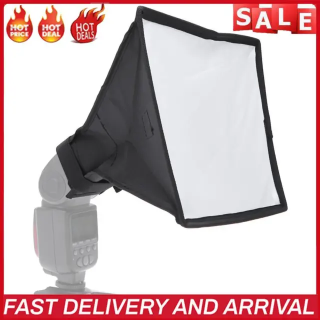 20x30 cm Difusor de Luz de Flash Softbox Plegable Speedlight Caja de Luz Suave Universal