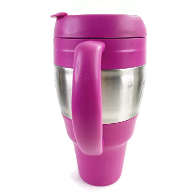 Bubba Keg 34 oz Insulated Travel Mug Cup | Pink Plum Purple | Stainless Steel 2