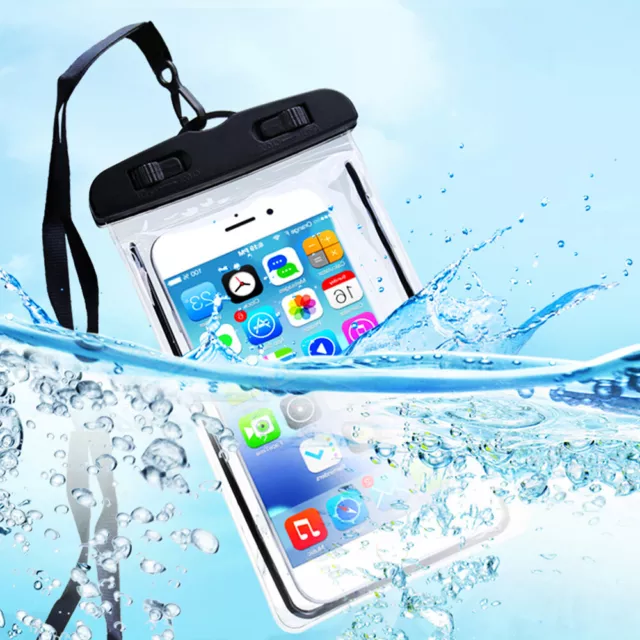 1/2Floating Phone Pouch for Mobile Phone Waterproof Seal Case Dry Bag Underwater