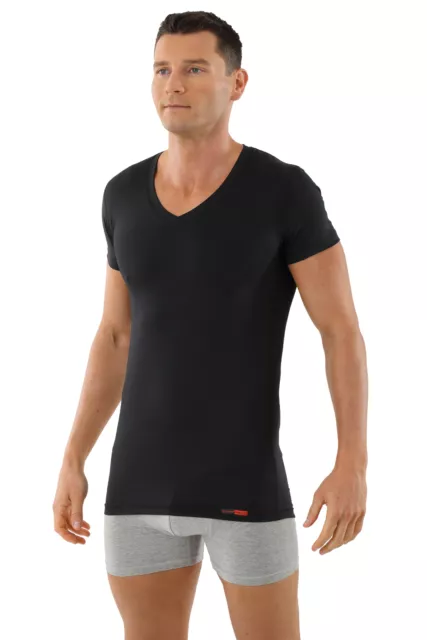 ALBERT KREUZ Unterhemd Funktion Cool Klima V-Neck Kurzarm