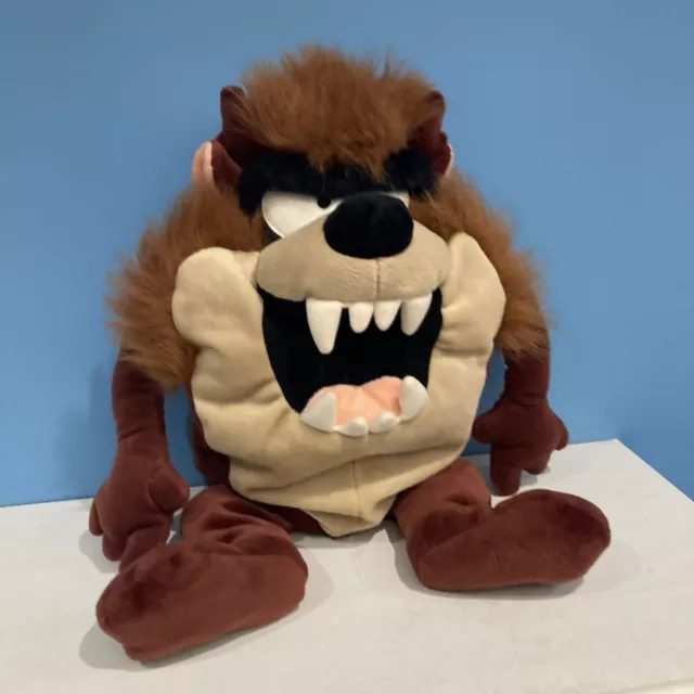 Vintage Looney Tunes TAZ "Tazmanian Devil" Plush 1997 Official Teddy ￼