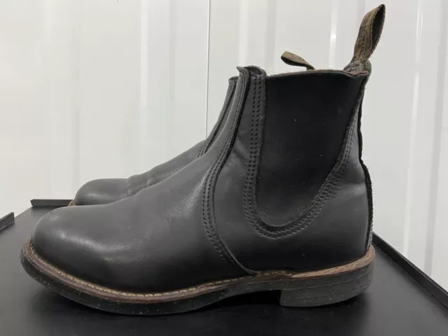 RED WING 8200 Chelsea Rancher Boots Black Star Leather Uk 7 Us 8 Eu 41 Bnib 149.99 PicClick UK