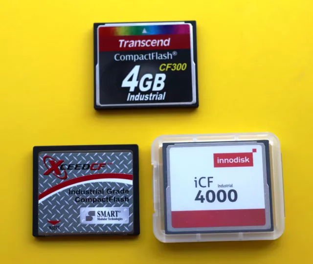 NEU CF Industrial Xceed Transcend Innodisk 256MB 512MB 1 4 GB 8GB CompactFlash