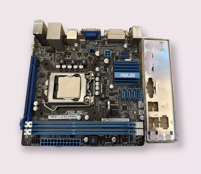 @LATEST BIOS@ Asus P8H61-I LX R2.0/RM/SI Mini-ITX Socket 1155 Motherboard