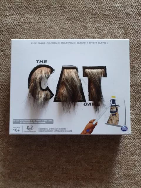 The Cat Game- The Hair Raising Drawing Game (with CATS)