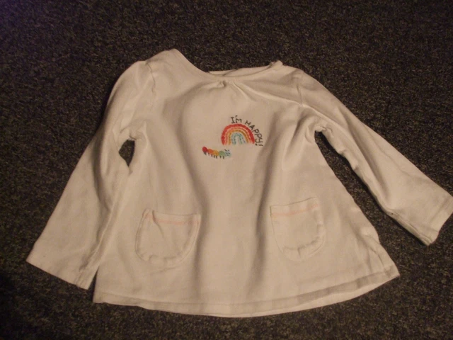 Bundle of  Next/John Lewis / Tu  baby girl  tops   age 12 - 18 months 4
