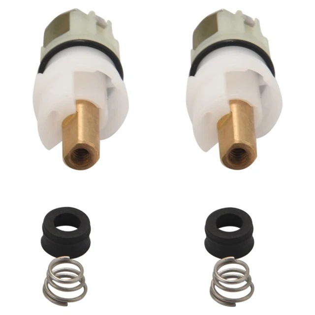 2 pz RP25513 Gambo Rubinetto con Sedili e Molle in Gomma Adatto M4S1