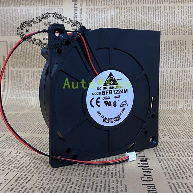 1pcs BFB1224M 24V 0.45A 12CM 12032 Turbo blower fan