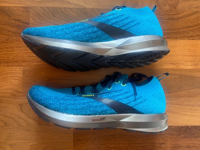 Brooks Laufschuhe Herren 43 blau mit schwarzem Logo - wie neu