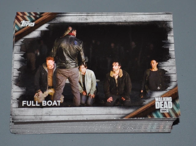 2017 Topps Walking Dead Season 6 Rust Parallels Inserts CHOICE List Make Lot