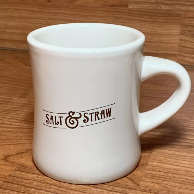 Salt and Straw Mug Lyon Ice Cream Ceramic Restaurant Diner Style Coffee Cup 2