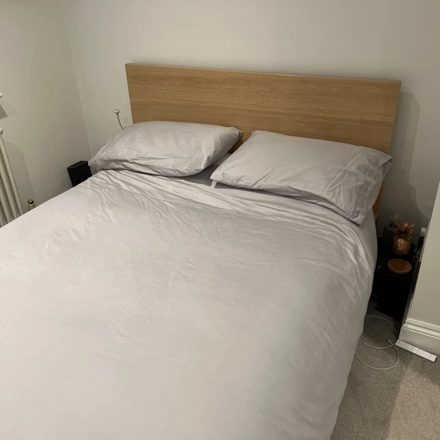 IKEA MALM BED frame, oak veneer, Standard Double £99.99 PicClick UK