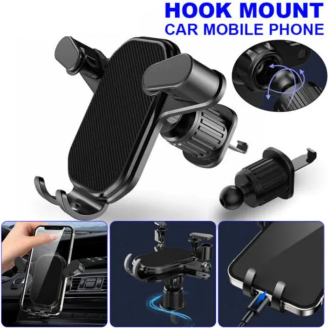 Stand CellPhone Car Phone Holder Clip Gravity Auto Phone Holder Air Vent Mount