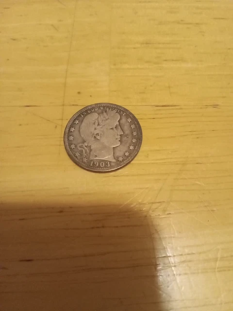 1903-S San Francisco Mint Silver Barber Quarter