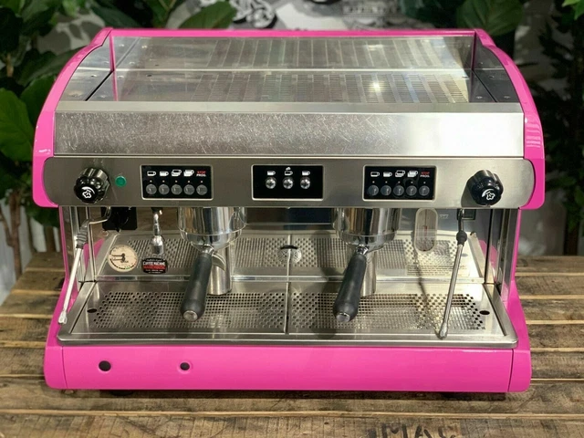 Macchina Da Caffè Espresso Rosa Caldo Wega Polaris 2 Gruppo Caffè... 12