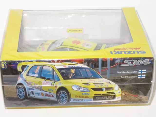 1/43 Suzuki SX4 WRC Suzuki Motorsport Rallye Monte Carlo 2008 T.Gardemeister