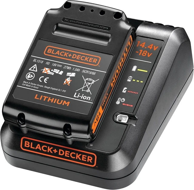 Batteria BLACK+DECKER BL1554-XJ Dual Volt - Ioni Di Litio 54V/18V, 1500 MAh, Compatibile Con Utensili A Batteria
