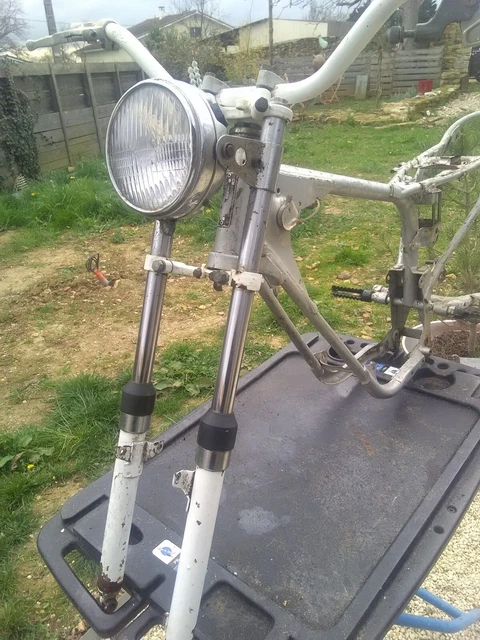 Joints Spy + Cache Poussière Pour Fourche YAMAHA TY 50 M - Neuf, Origine France