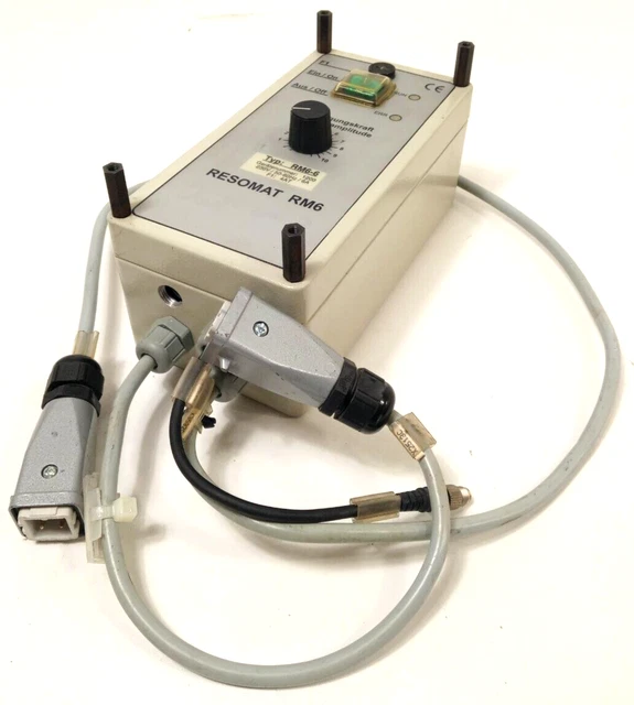 RESOMAT RM6-6 Schwingungskraft, Vibrationsamplitude, Amplitude RM66 Steuergerät