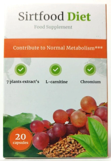 Capsule dietetiche Sirtfood 100% ORIGINALI +++NUOVE+