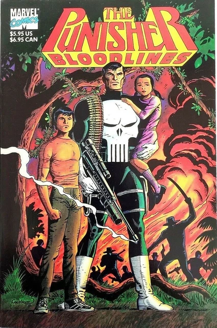 Punisher Bloodlines #1 Romita One-Shot GN TPB Marvel Comics 1st Print 1991 VF