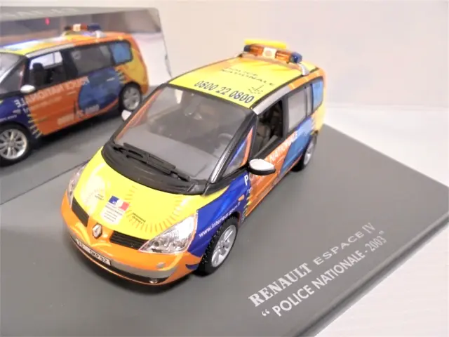 Renault Espace Iv Police Nationale Tour De France 2003 Universal Hobbies # Norev 2