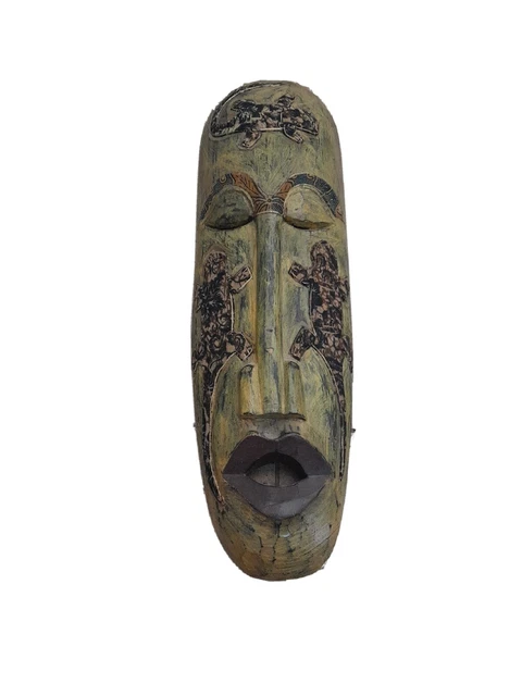 Handcrafted Wooden Tribal African Mask