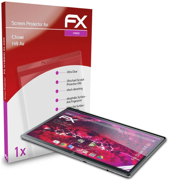 Protection D'écran AtFoliX En Verre Hybride 9H Pour Accu Chek Mobile – Ultra-résistant, Anti-rayures Et Facile à Poser (fabriqué En Allemagne)