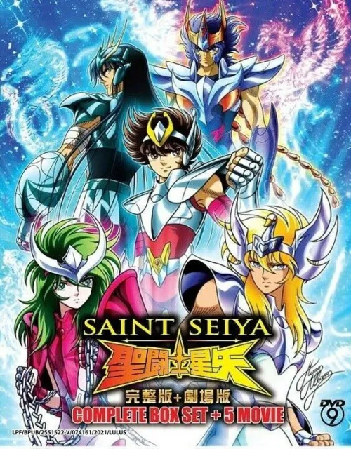 DVD Saint Seiya Complete Box Set + 5 Movie English Subtitle All Region FREESHIP