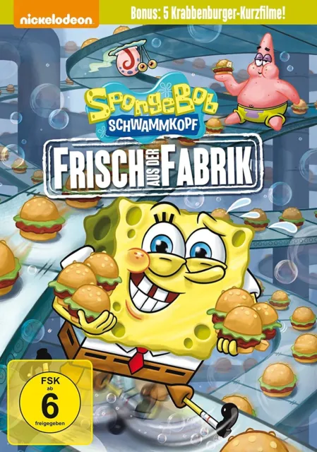 Spongebob Schwammkopf: Frisch Aus Der Fabrik   Dvd Neuf