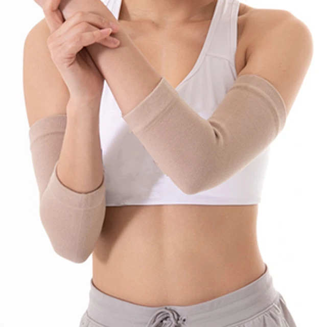 1 Pairs Compression Arm Sleeves Elastic Scar Concealer Compression Band For Men