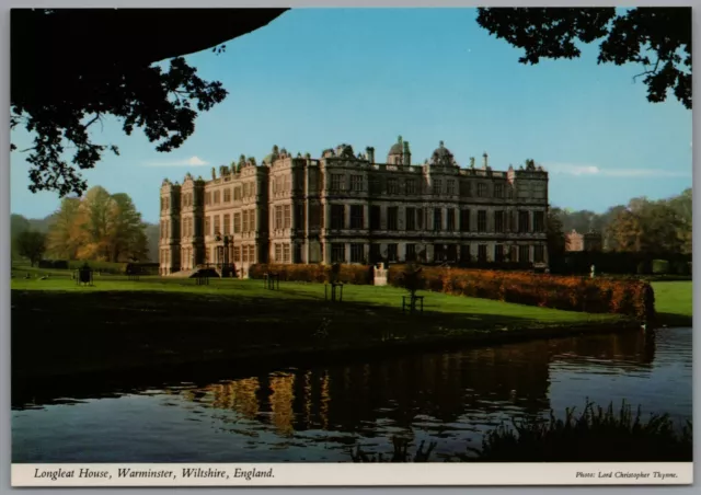 Longleat House Warminster Wiltshire England Postcard