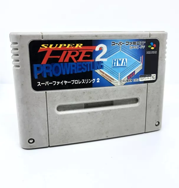 Super Fire pro Wrestling 2 - Super Famicom/Snes / Snin - Ntsc-J Jap