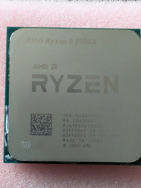 AMD RYZEN 9 5900X Desktop Processor CPU only, no fan £101.00 - PicClick UK