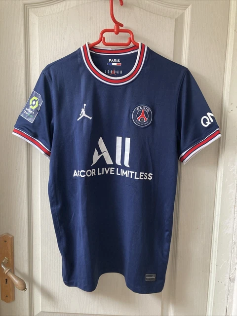 Maillot de foot PSG Paris Saint Germain MESSI 30 Nike Jordan 2021 ligue 1 T. M