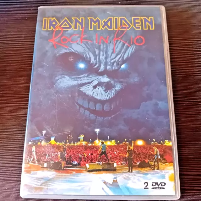 IRON MAIDEN - 2 DVD - Rock in Rio - Heavy Metal