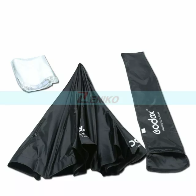 UK Godox 120cm Portable Octagon Umbrella Softbox universal Mount for Speedlight 2