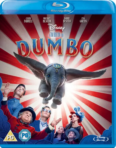 Dumbo Blu-ray (2019) Colin Farrell, Burton (DIR) cert PG FREE Shipping, Save £s