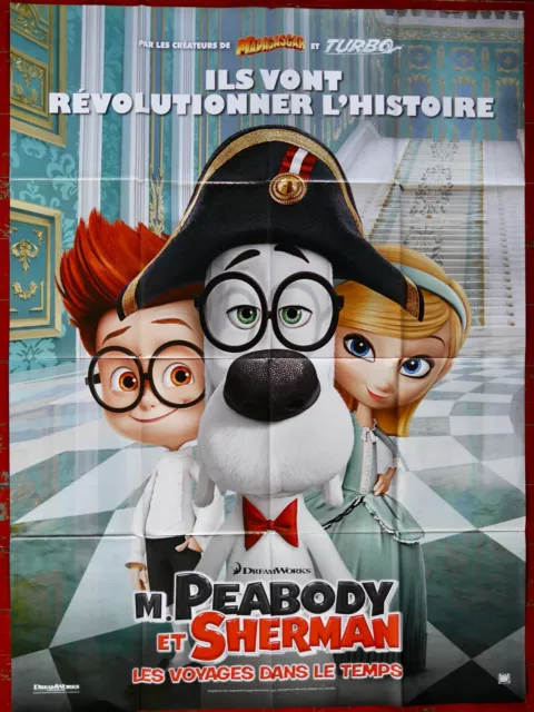 PEABODY & SHERMAN Grande Affiche Ciné / Huge Movie Poster