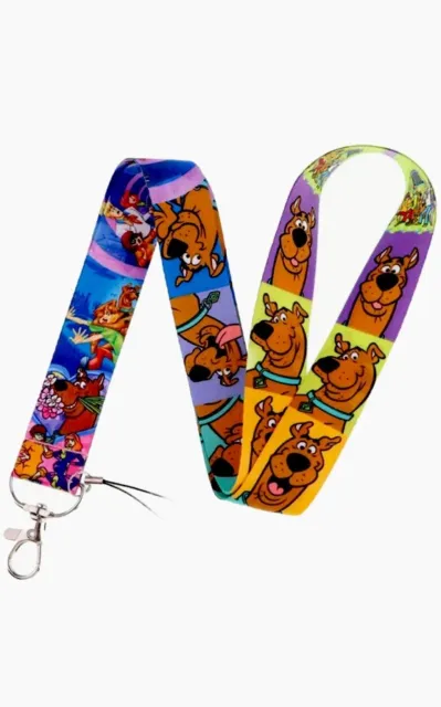 Scooby-Doo Lanyard/Keys/Id/Badge Holder Cartoon Shaggy Wilma Fred Daphne Velma