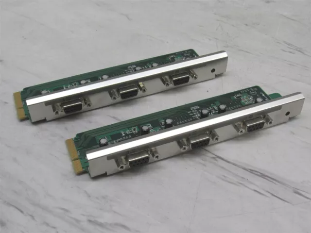 2x IBM 99Y1532 RS-232 Upper SurePort Card Genuine