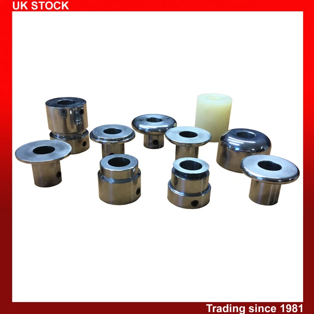 BEAD ROLLER FORMER Rolls Set 9 Steel Dies 1 Polyurethane Roll 22mm