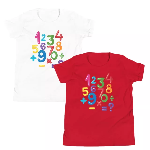 Maths Day T Shirt International Day of Mathematics Numbers School Men Women Kids