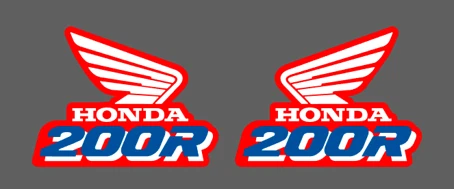 Kit Tank Decals, graphics stickers for honda xr200 xr 200 xr200r design 90