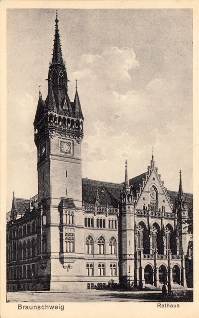 BRAUNSCHWEIG, RATHAUS, KARTE der 20er Jahre EUR 1,00 - PicClick FR
