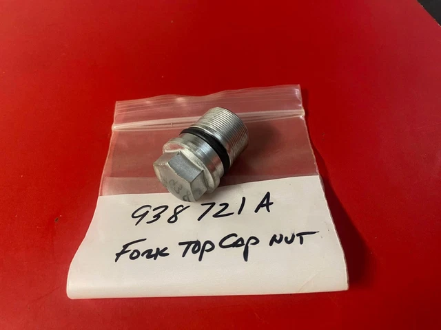 HODAKA • NOS 938721A Fork Top Nut Ace 100 B+ 93B 94 95 96 97 98 Wombat Super Rat